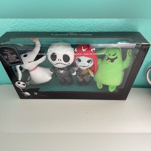 Disney The Nightmare Before Christmas Set Of 4 Plush Collec Set 2024 New